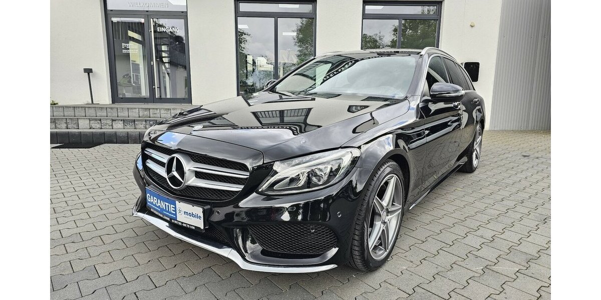 Mercedes-Benz C 250 d T AMG Line LEDER NAVI LED AUS 2.HAND 113.520 km 22.790 &euro; Löhne 32584