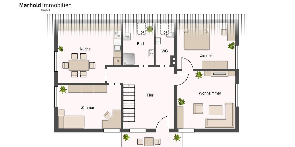 Interessantes Wohnhaus mit 2 Wohnungen, Nebengebäude und Grünland - Einfamilienhaus Stolzenau | Angebot:26701576