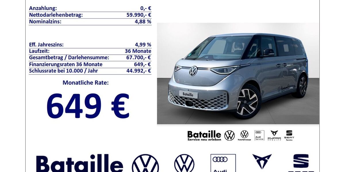 VW ID. Buzz 13.900 km 59.990 &euro; Jülich 52428