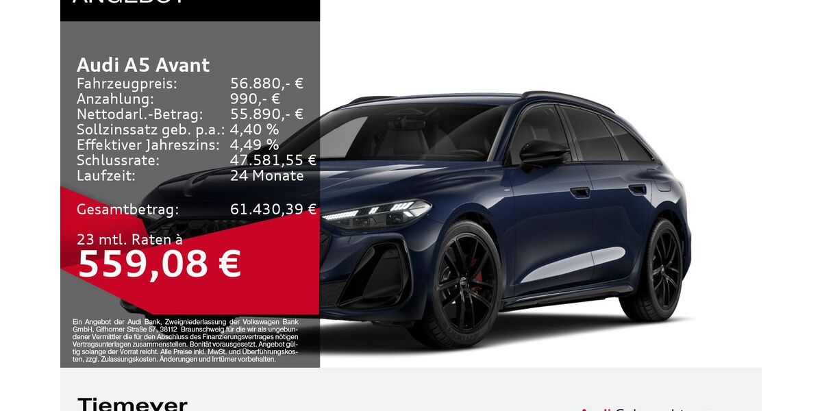 Audi A5 27.459 km 56.880 &euro; Remscheid 42897