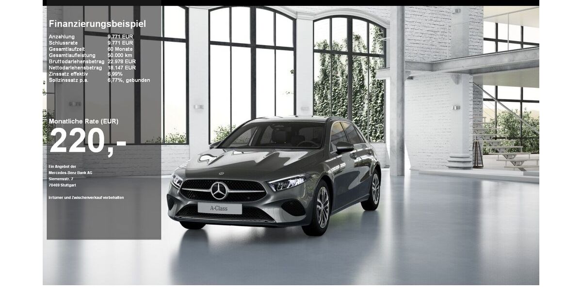 Mercedes-Benz A 180 9.130 km 27.918 &euro; Mölln 23879