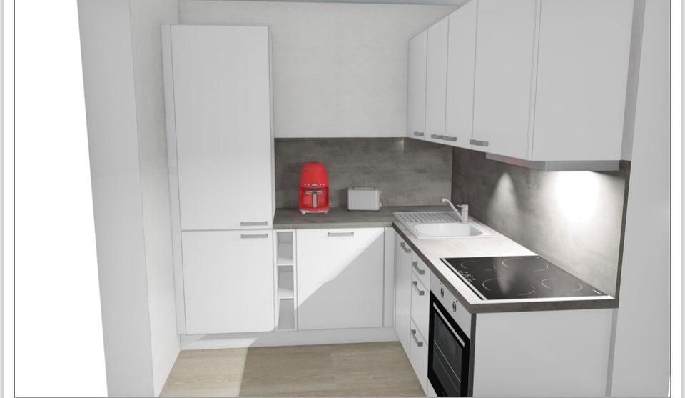 Etagenwohnung Steyerberg - 1.5 Zimmer, 50 m&sup2;, 550&euro; | Angebot:25861271