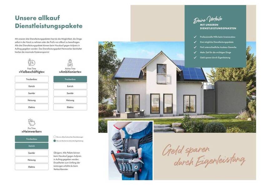 Freiheit statt Miete -- QNG gefördert ins Eigenheim - Bauen statt Mieten!