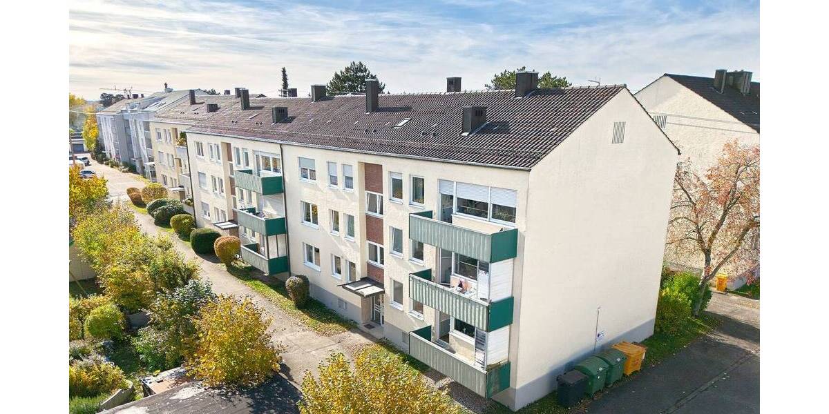 Toll vermietet & optimal angebunden - Großzügige 1-Zimmer-Wohnung in Augsburg-Kriegshaber 1 zimmer