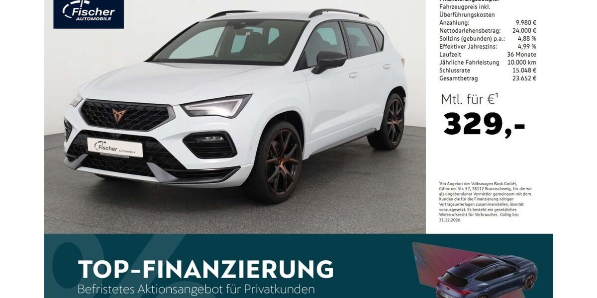 Cupra Ateca 43.134 km 33.980 &euro; Neumarkt 92318