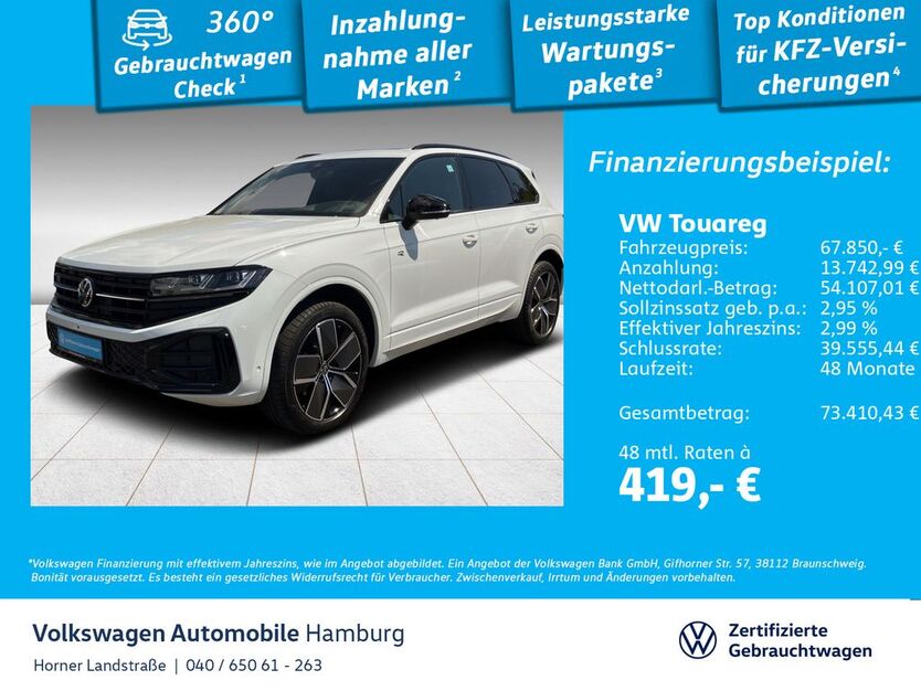 VW Touareg 32.025 km 67.450 € Hamburg 22111