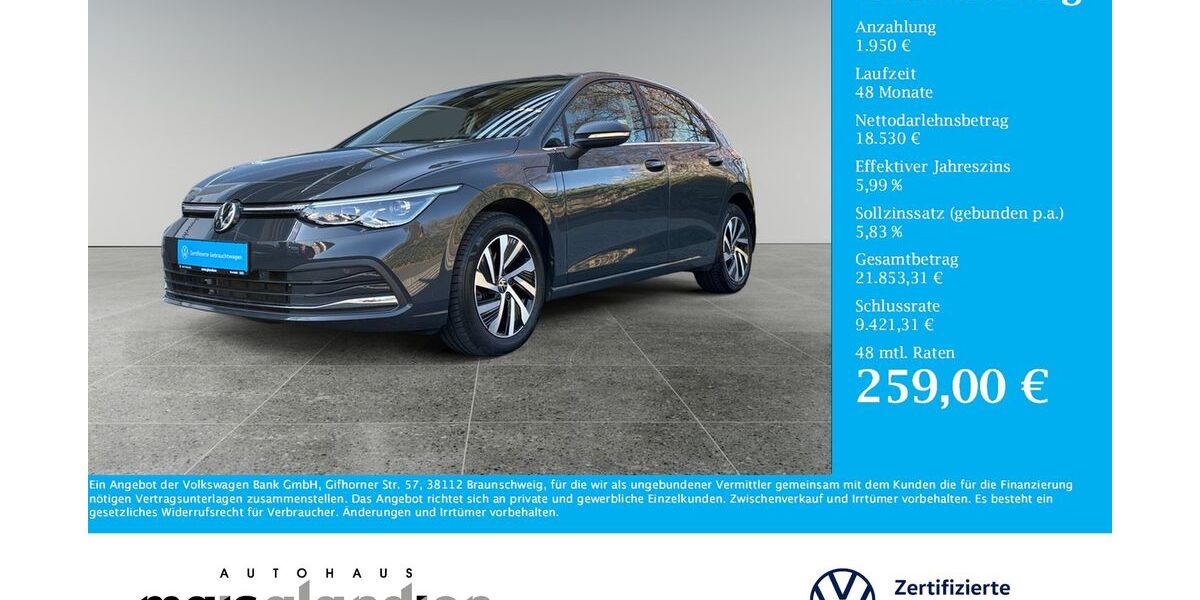VW Golf 69.431 km 19.880 &euro; Pronsfeld 54597