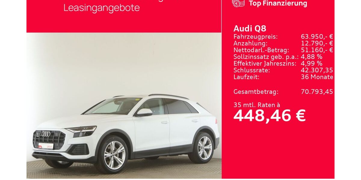 Audi Q8 51.509 km 63.950 € Seevetal 21217