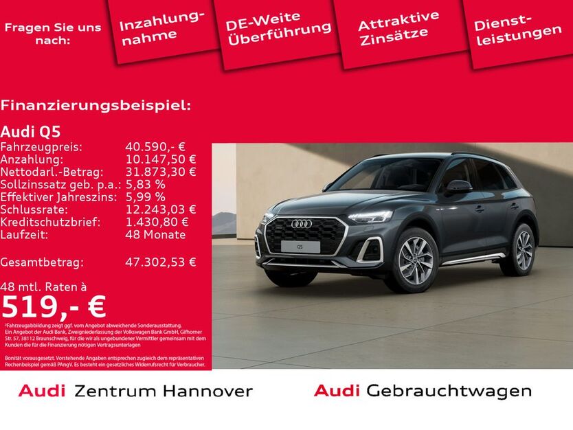 Audi Q5 36.497 km 40.590 € Hannover 30179