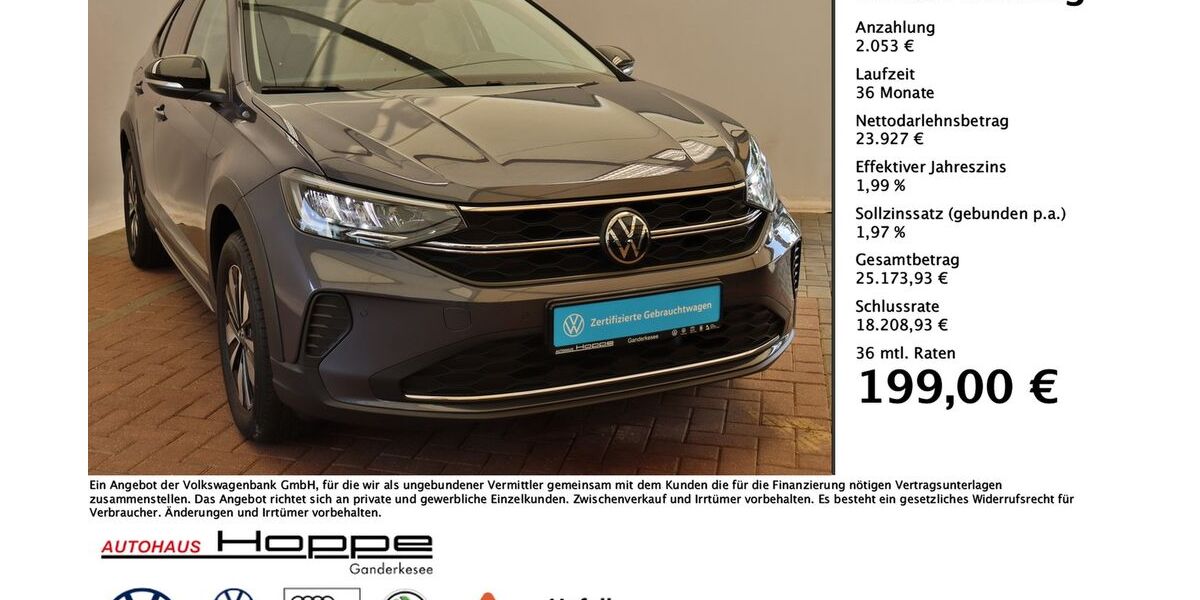 VW Taigo 16.087 km 23.180 &euro; Ganderkesee 27777