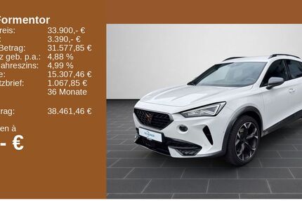 Cupra Formentor 17.472 km 33.500 € Ludwigshafen 67063
