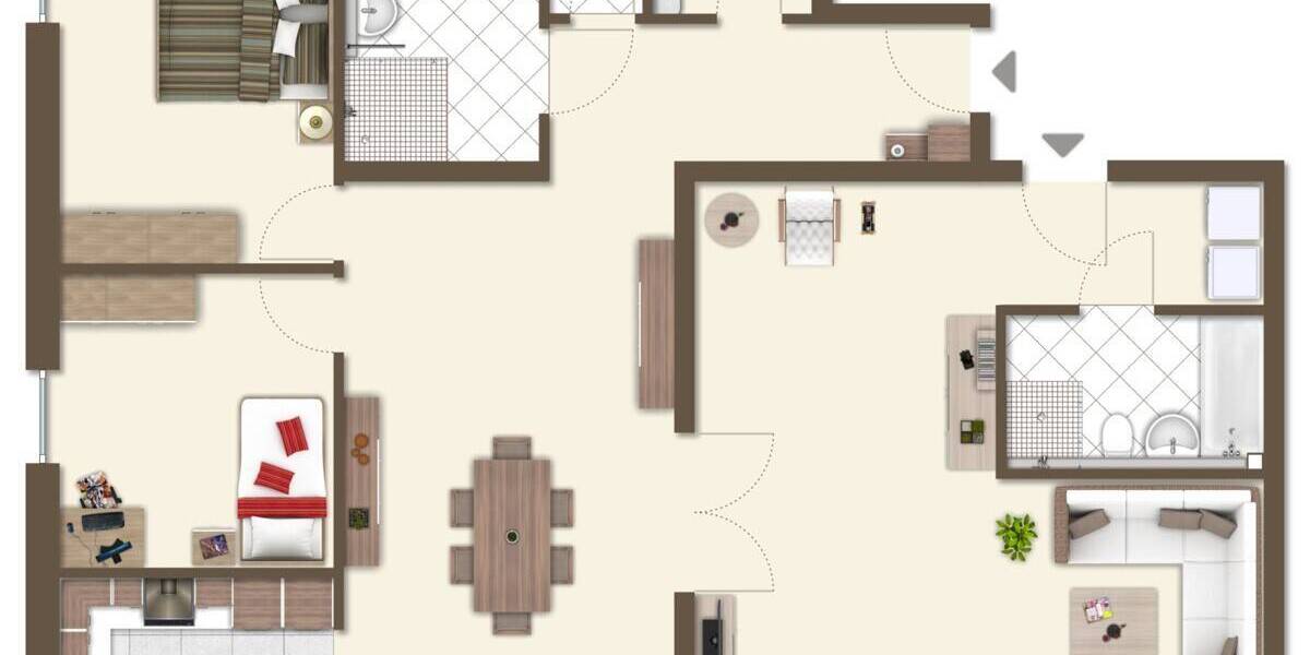 Etagenwohnung Spaichingen - 4 Zimmer, 144 m&sup2;, 539.000&euro; | Angebot:26291883