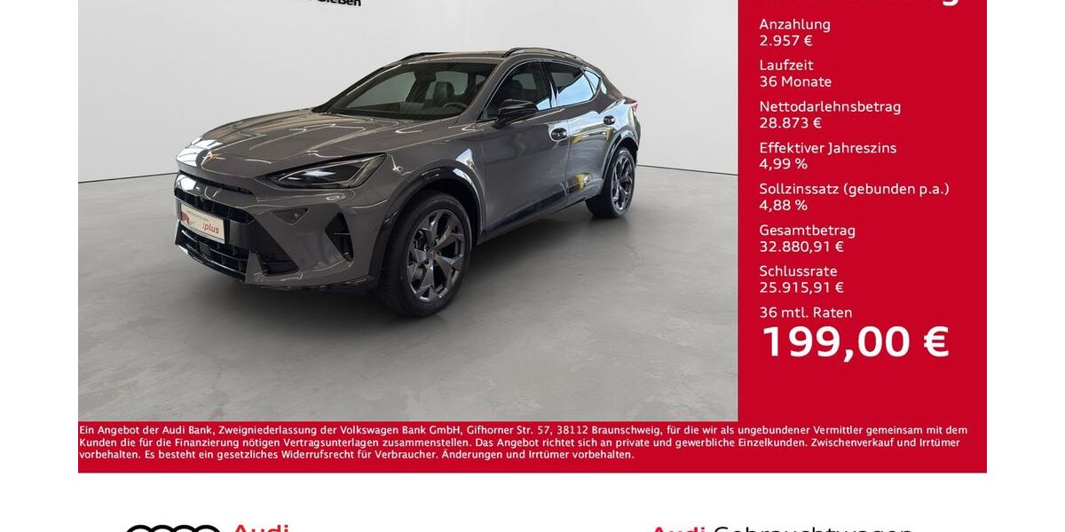 Cupra Formentor 26.650 km 31.830 &euro; Giessen 35394