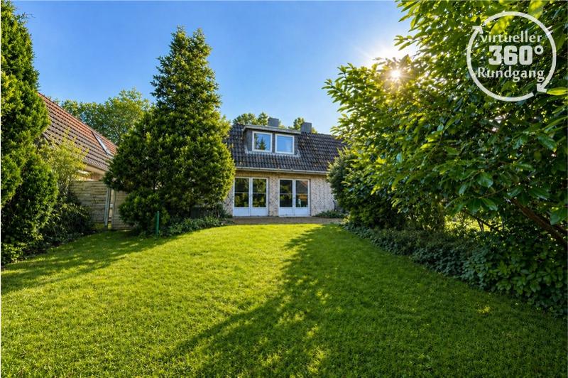 * Hier lässt es sich leben * Willkommen im Alstertal am Naturschutzgebiet Hainesch-Iland - Doppelhaushälfte Hamburg Sasel | Angebot:25893086