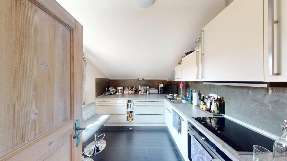 Dachgeschoßwohnung Bruckmühl - 4 Zimmer, 108 m&sup2;, 1.500&euro; | Angebot:26320959