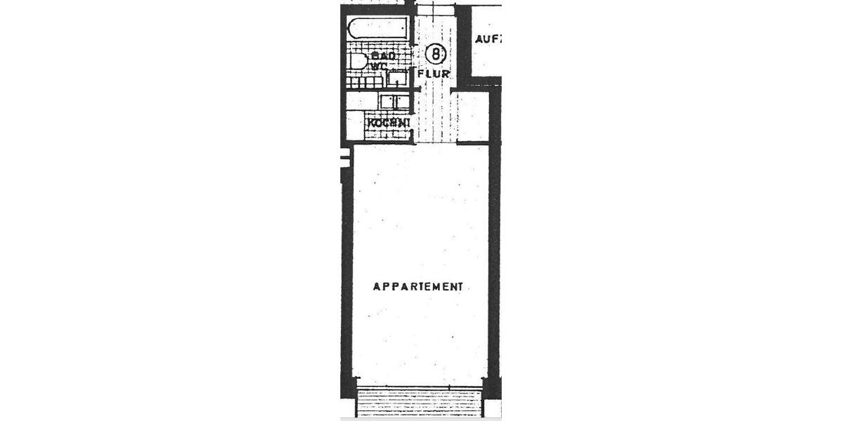 Etagenwohnung Garmisch-Partenkirchen Breitenau - 1 Zimmer, 32 m&sup2;, 224.000&euro; | Angebot:26960010