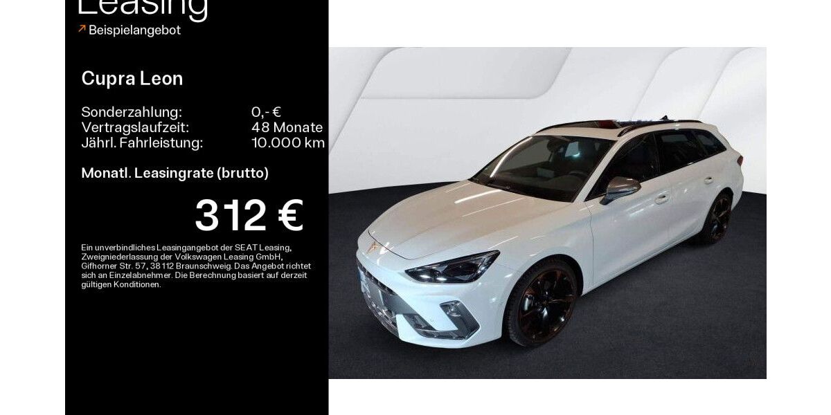 Cupra Leon 2.786 km 33.990 &euro; Haßfurt 97437