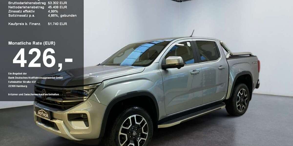 VW Amarok 3.934 km 51.740 &euro; Brandenburg 14770