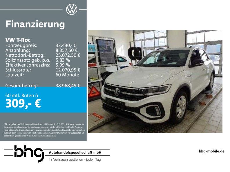 VW T-Roc 16.733 km 33.430 &euro; Rottweil 78628