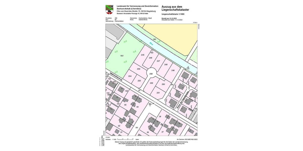 Grundstück Aschersleben - 51.480&euro; | Angebot:26389310
