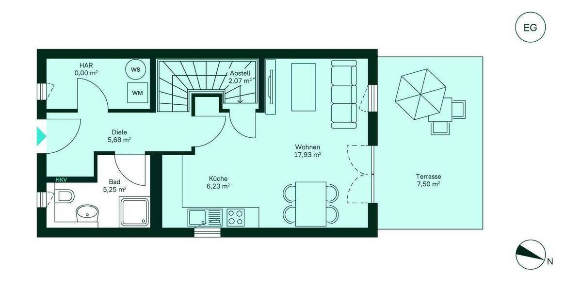 Doppelhaushälfte Großpösna Störmthal - 5 Zimmer, 117 m&sup2;, 385.600&euro; | Angebot:25680136