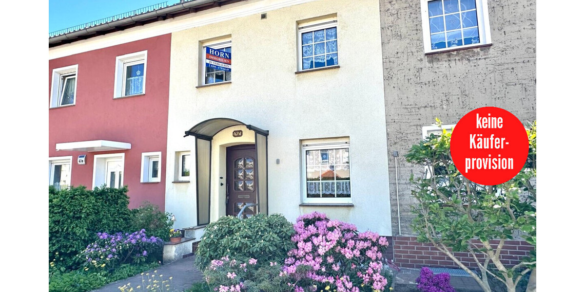 HORN IMMOBILIEN ++ gepflegtes Reihenmittelhaus in Ueckermmünde, nur ca. 1 km vom Strand entfernt - Reihenhaus Ueckermünde / Bellin Bellin | Angebot:26737713