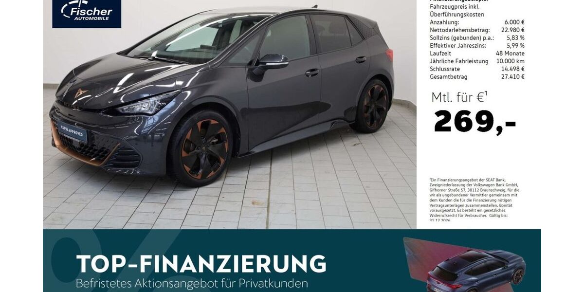 Cupra Born 16.887 km 28.980 &euro; Amberg 92224