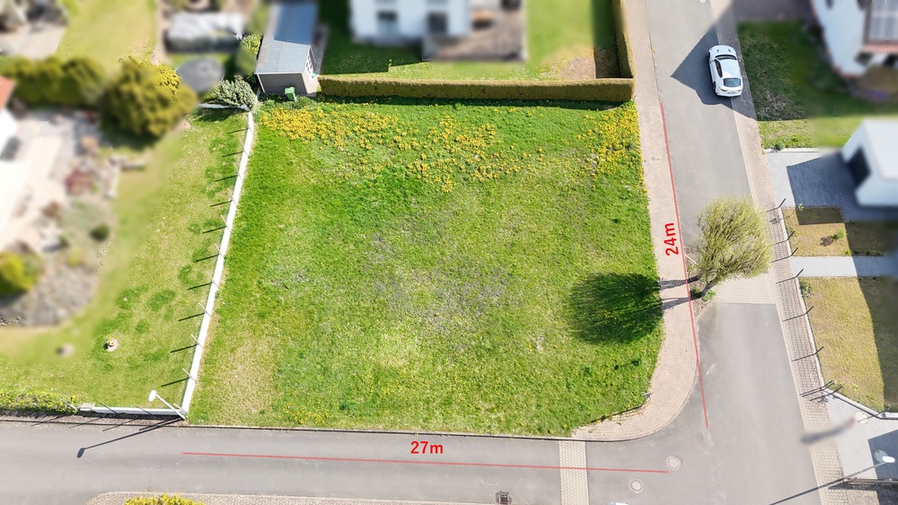Sonniges Eckgrundstück in Calden-Meimbressen – 652 m² Wohnglück im Grünen - Grundstück Calden Maimbressen | Angebot:26994139