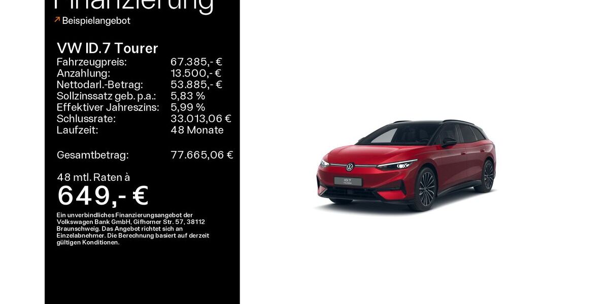 VW ID.7 2.900 km 67.385 &euro; Mühlheim 63165