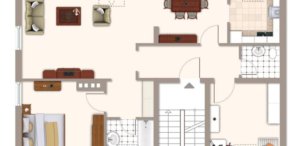 Etagenwohnung Neu-Anspach Rod am Berg - 3 Zimmer, 83 m&sup2;, 835&euro; | Angebot:26190920