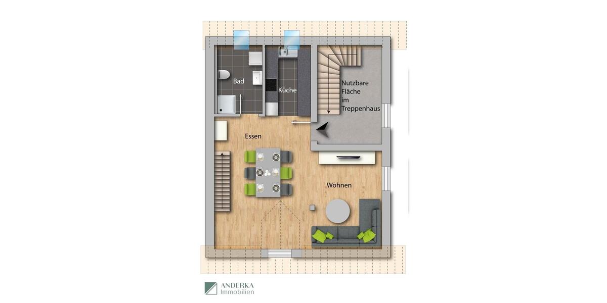 Maisonettenwohnung Günzburg - 2 Zimmer, 83 m&sup2;, 750&euro; | Angebot:26637698