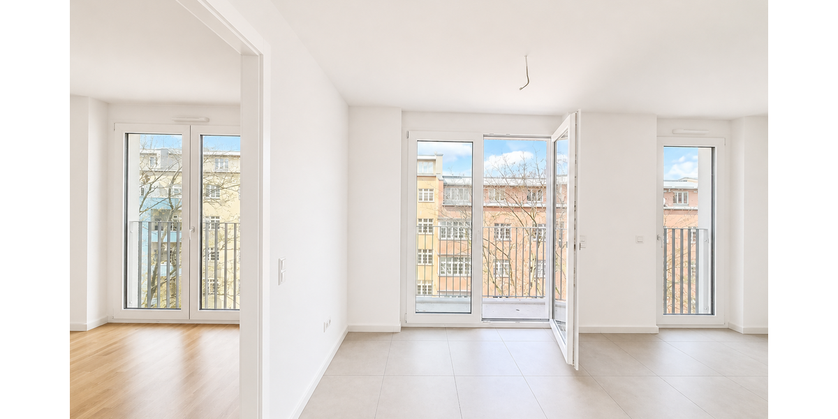 Etagenwohnung Berlin Lichtenberg - 2 Zimmer, 47 m&sup2;, 1.052&euro; | Angebot:27118220