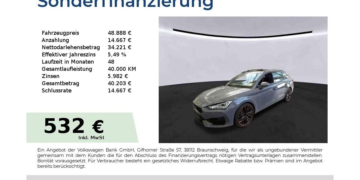 Cupra Leon 23.950 km 30.450 &euro; Nürnberg 90441