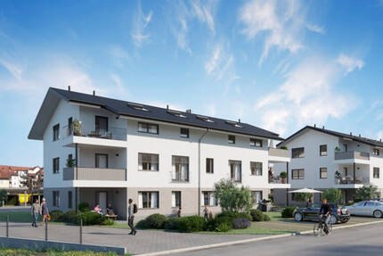 NEUBAU - Eigentumswohnungen in Untersiemau! Moderne Wohnungen im Erdgeschoss mit Terrasse und Parkplatzmöglichkeit! 2 zimmer