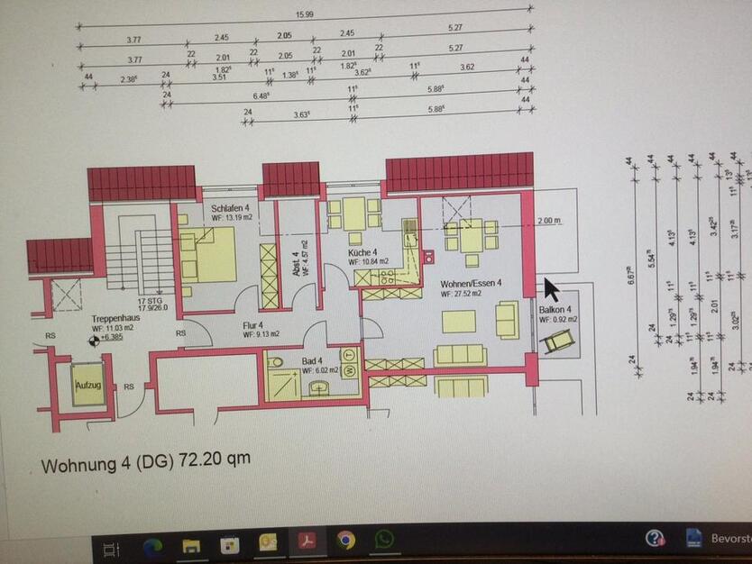 Dachwohnung mit Balkon zu vermieten zimmer
