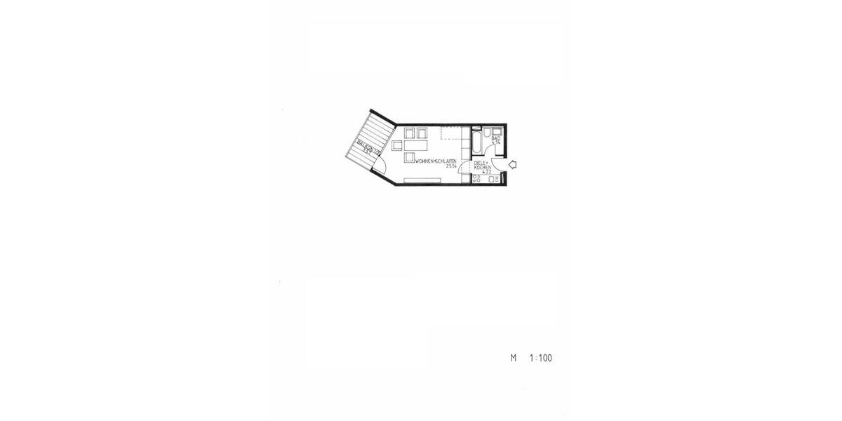 Etagenwohnung Uhldingen-Mühlhofen Oberuhldingen - 1 Zimmer, 36 m&sup2;, 142.500&euro; | Angebot:26037389