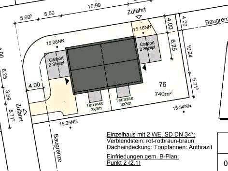 Doppelhaushälfte Fredenbeck - 4 Zimmer, 117 m&sup2;, 1.500&euro; | Angebot:26461229