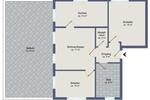 Etagenwohnung Friesoythe - 3 Zimmer, 84 m&sup2;, 835&euro; | Angebot:26001562