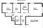 Etagenwohnung Bad Fallingbostel - 3 Zimmer, 74 m&sup2;, 460&euro; | Angebot:26335737