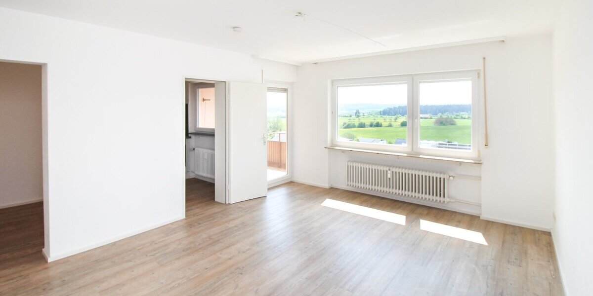 Modernisierte 1,5-Zimmer-Wohnung mit Balkon & Aufzug in Rottweil - Etagenwohnung Rottweil | Angebot:26648059