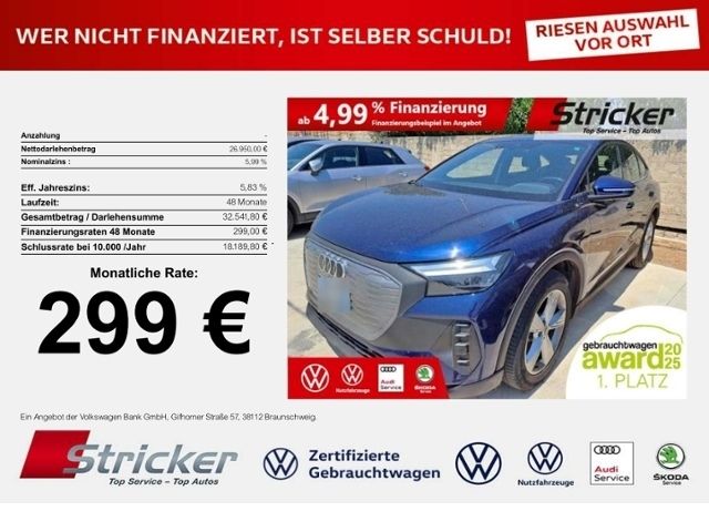 Audi Q4 e-tron 41.731 km 26.939 &euro; Horn-Bad Meinberg 32805