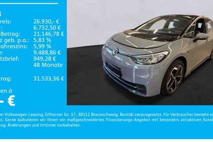 VW ID.3 13.900 km 26.930 &euro; Sinsheim 74889