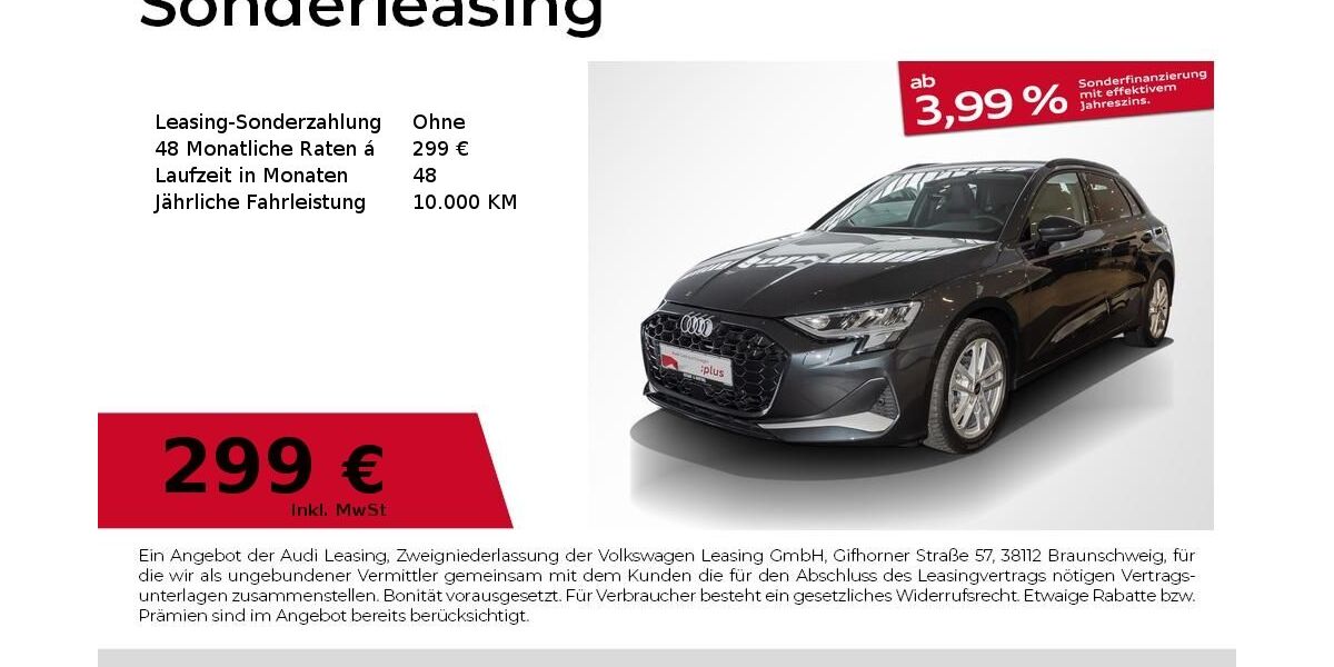 Audi A3 4.734 km 30.990 &euro; Bernburg 06406