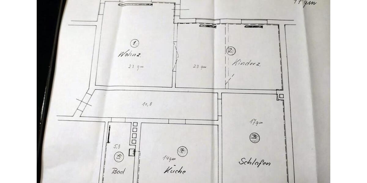 97qm ETW, 3,5 Zi, 1.Etage, H-Kleefeld, provisionfrei 3 zimmer