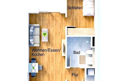 Wohnung Ettenheim - 2 Zimmer, 43 m&sup2;, 600&euro; | Angebot:26348634