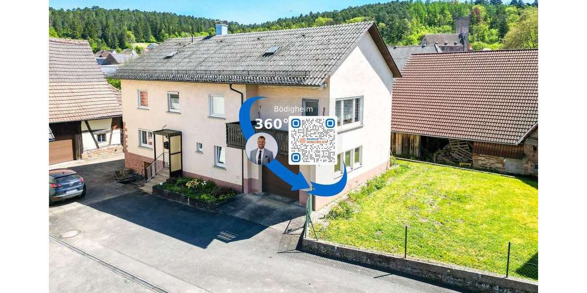 Einfamilienhaus Buchen (Odenwald) - 8 Zimmer, 173 m&sup2;, 249.000&euro; | Angebot:26586922