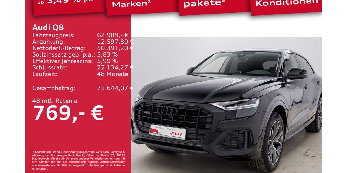 Audi Q8 43.882 km 62.489 &euro; Berlin 13088