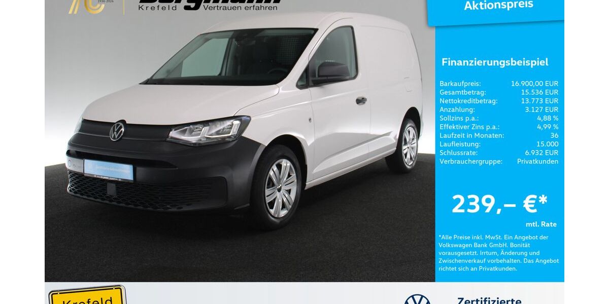 VW Caddy 55.233 km 16.900 &euro; Krefeld 47803