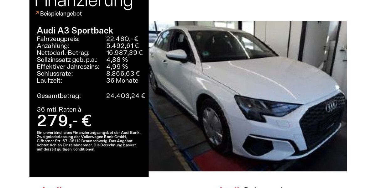Audi A3 92.838 km 22.480 &euro; Oberursel 61440