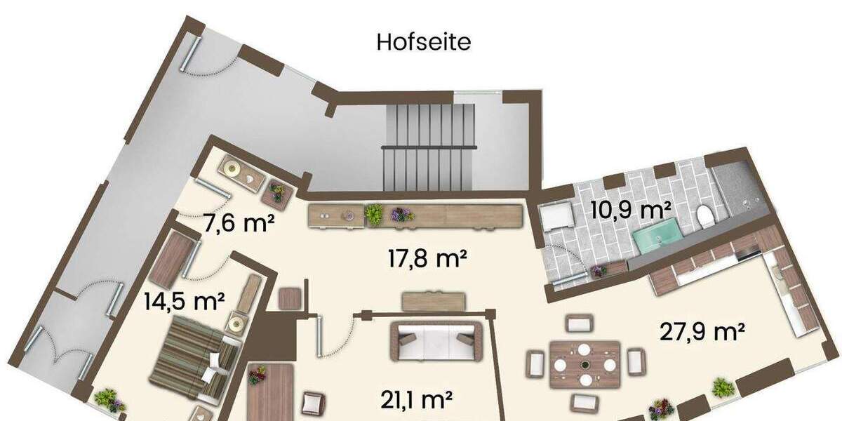 Gewerbeobjekt Halberstadt - 2 Zimmer, 100 m&sup2;, 570&euro; | Angebot:25681750